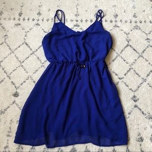 Short Royal Blue Dress